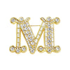 Brooch "M"
