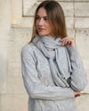 Cashmere scarf wide