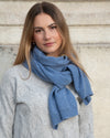 Cashmere scarf wide