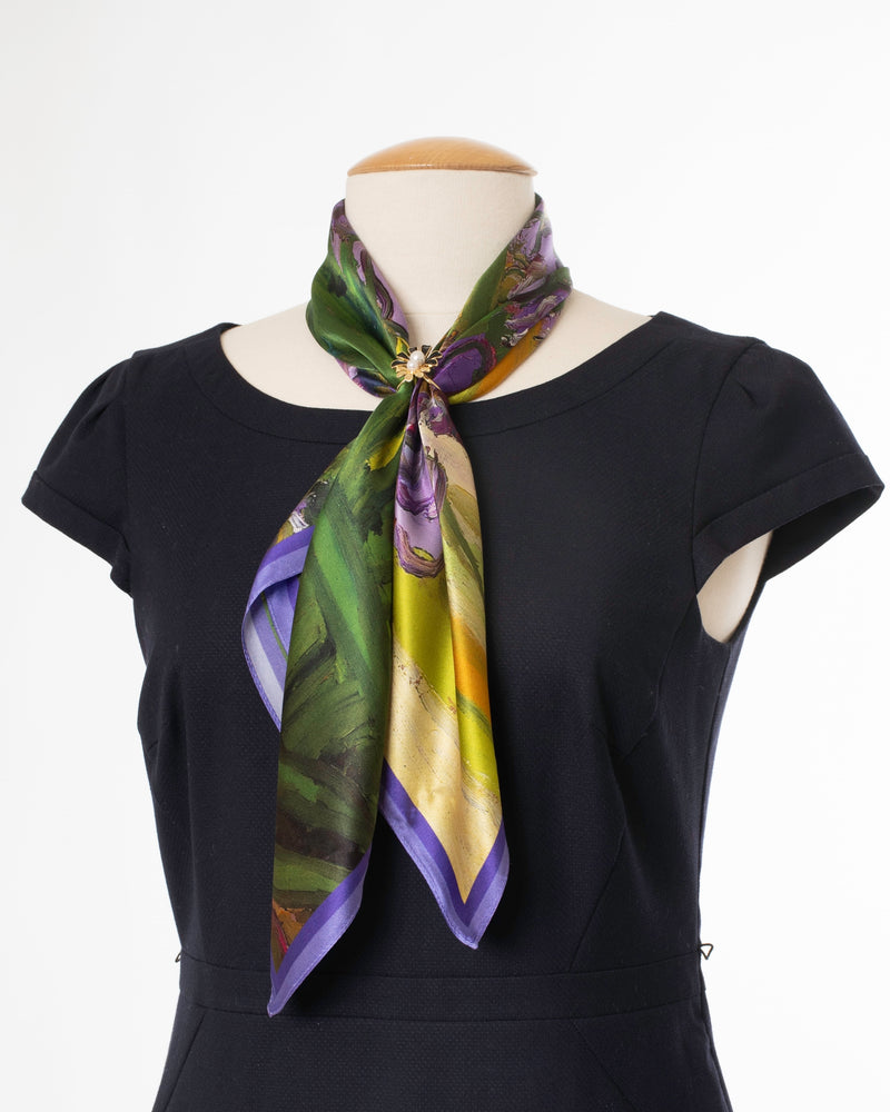 Silk scarf Vincent