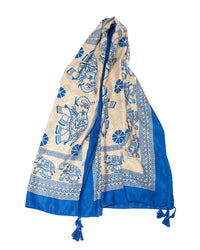 Beach scarves in various designs