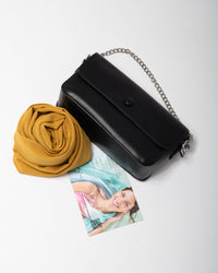 Chiffon Schal einfarbig