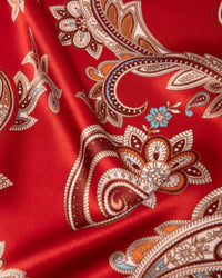 Paisley silk scarf