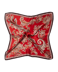 Paisley silk scarf