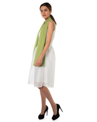 Chiffon Schal einfarbig