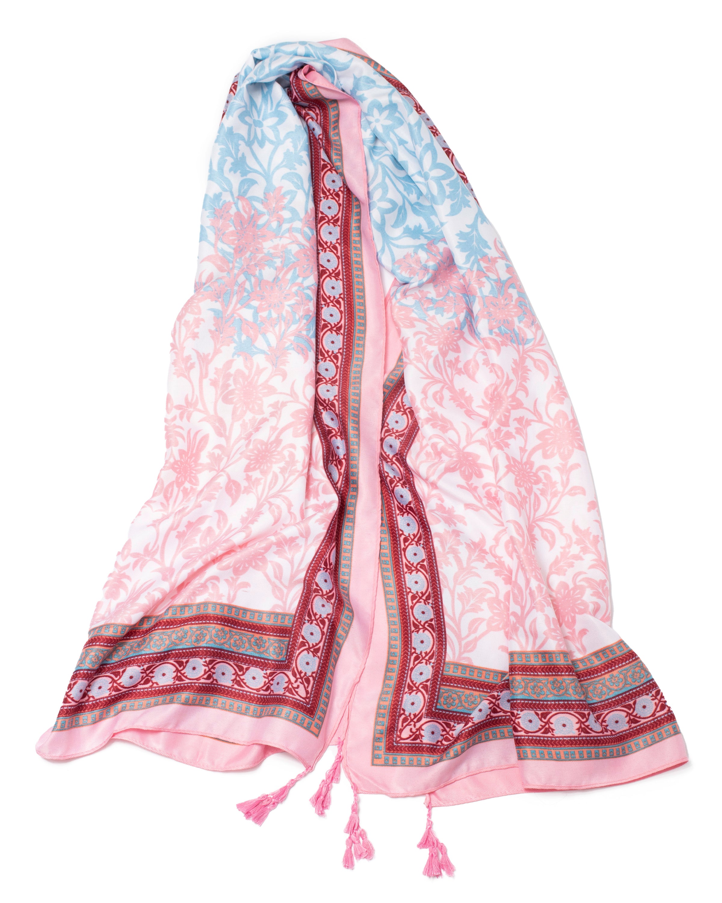 Beach scarves in various designs