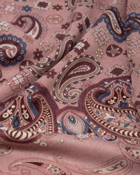 Large fashion scarf Cashmere Feeling 130x130cm Paisley