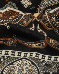 Large fashion scarf Cashmere Feeling 130x130cm Paisley