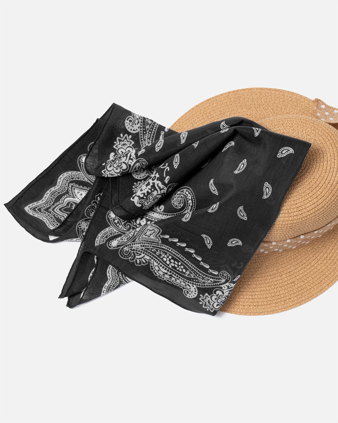 Seidentuch mit Baumwolle , Bandana