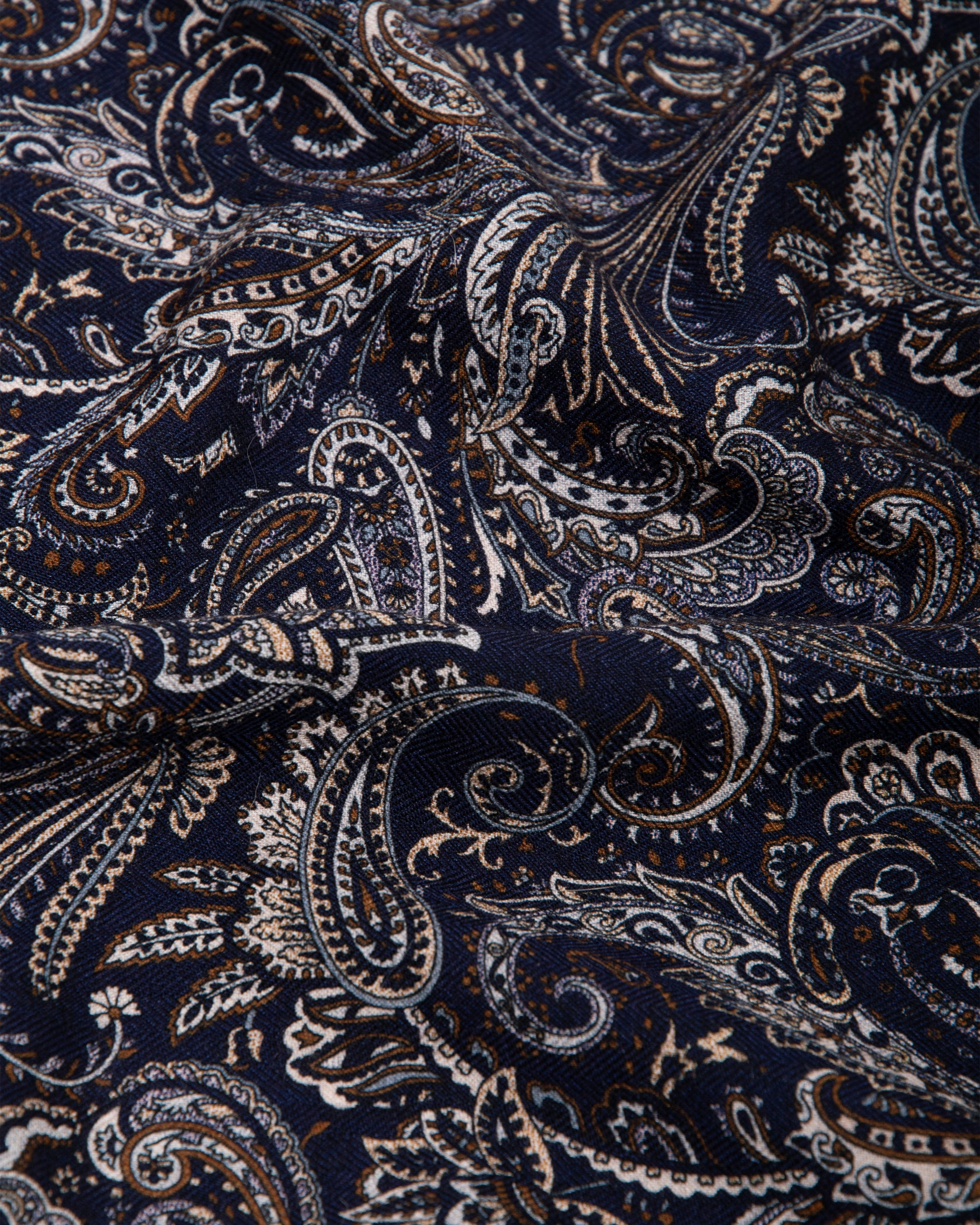 Silk scarf wool and silk square 64x64cm, paisley wine red double-sided