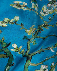 Seidentuch quadratisch Vincent 65x65 Mandelblüte