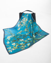 Seidentuch quadratisch Vincent 65x65 Mandelblüte