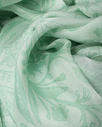 Mousseline de soie fleurs délicates70 x 180 cm