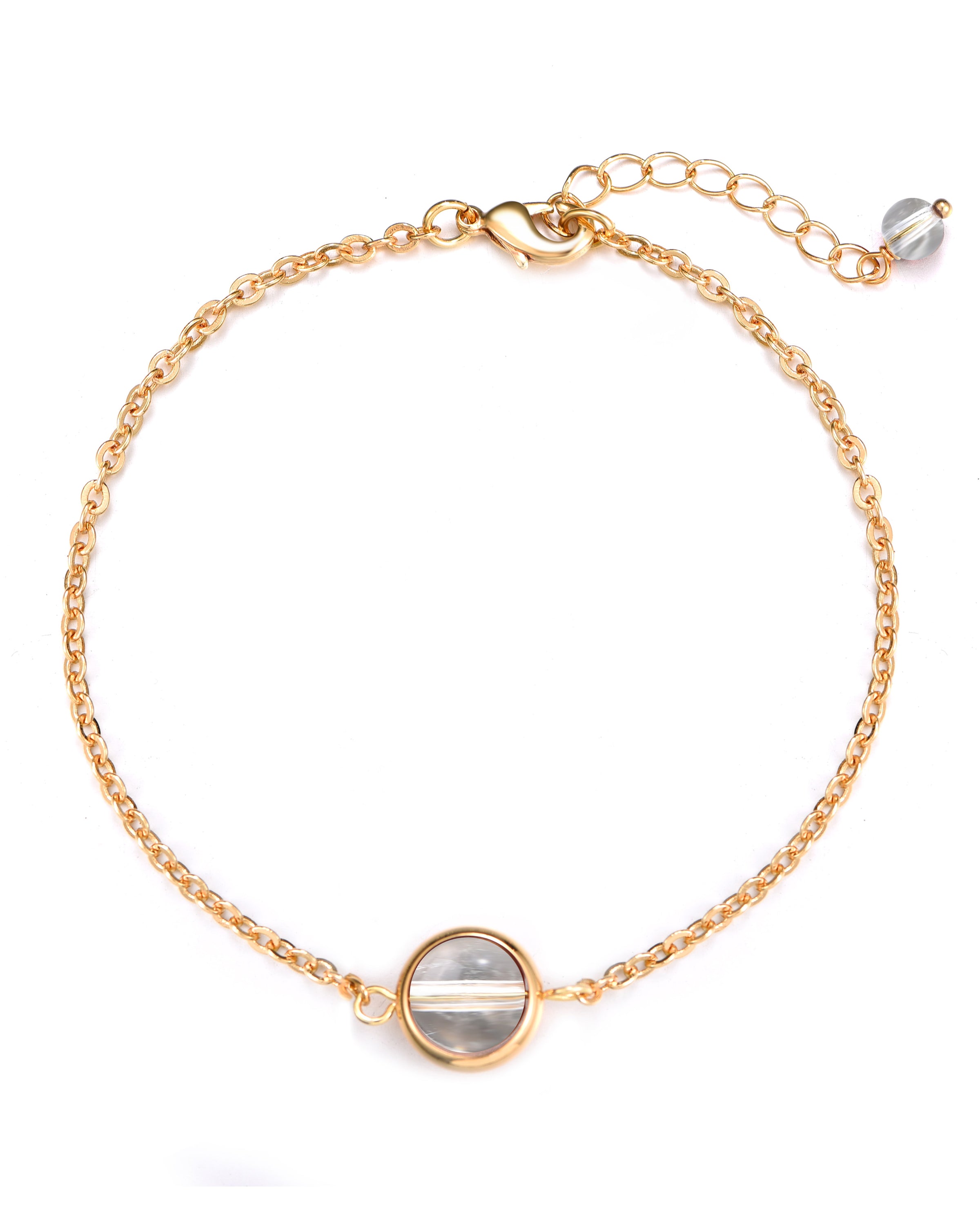 Armband Rondo, Bergkristall