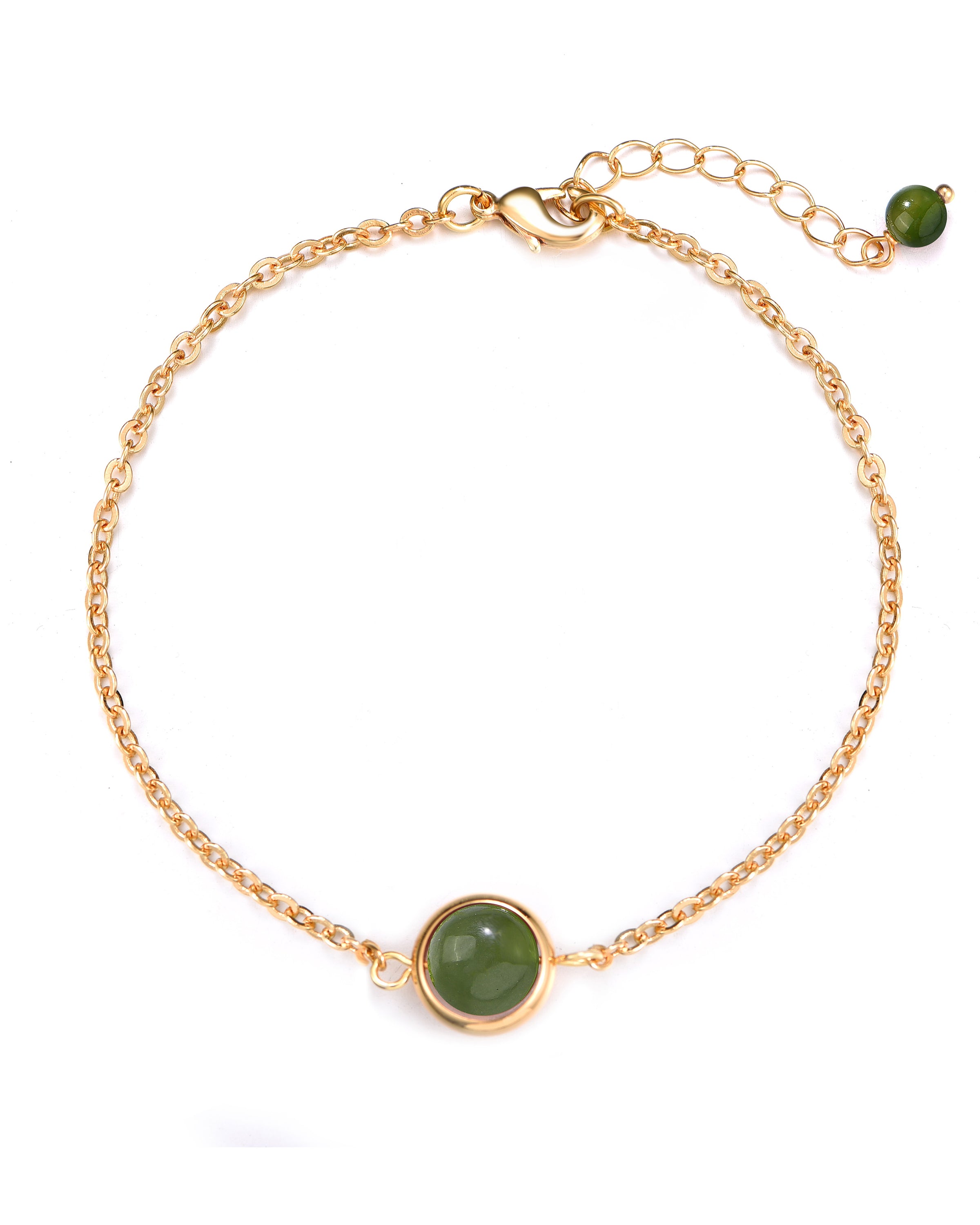 Armband Rondo,  chinesische Jade