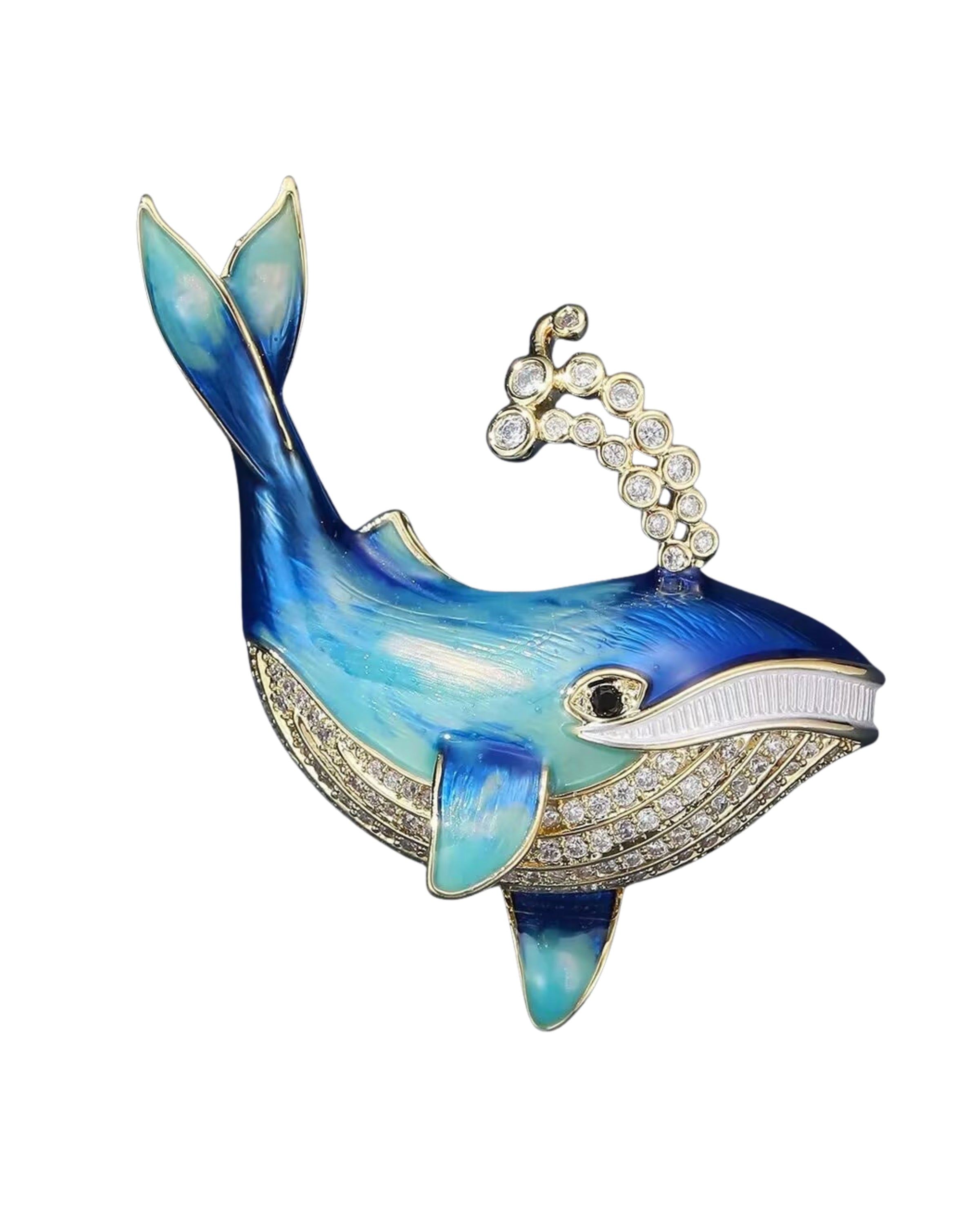 MayTree Brosche "Timmy" , mit Strass-Steinen