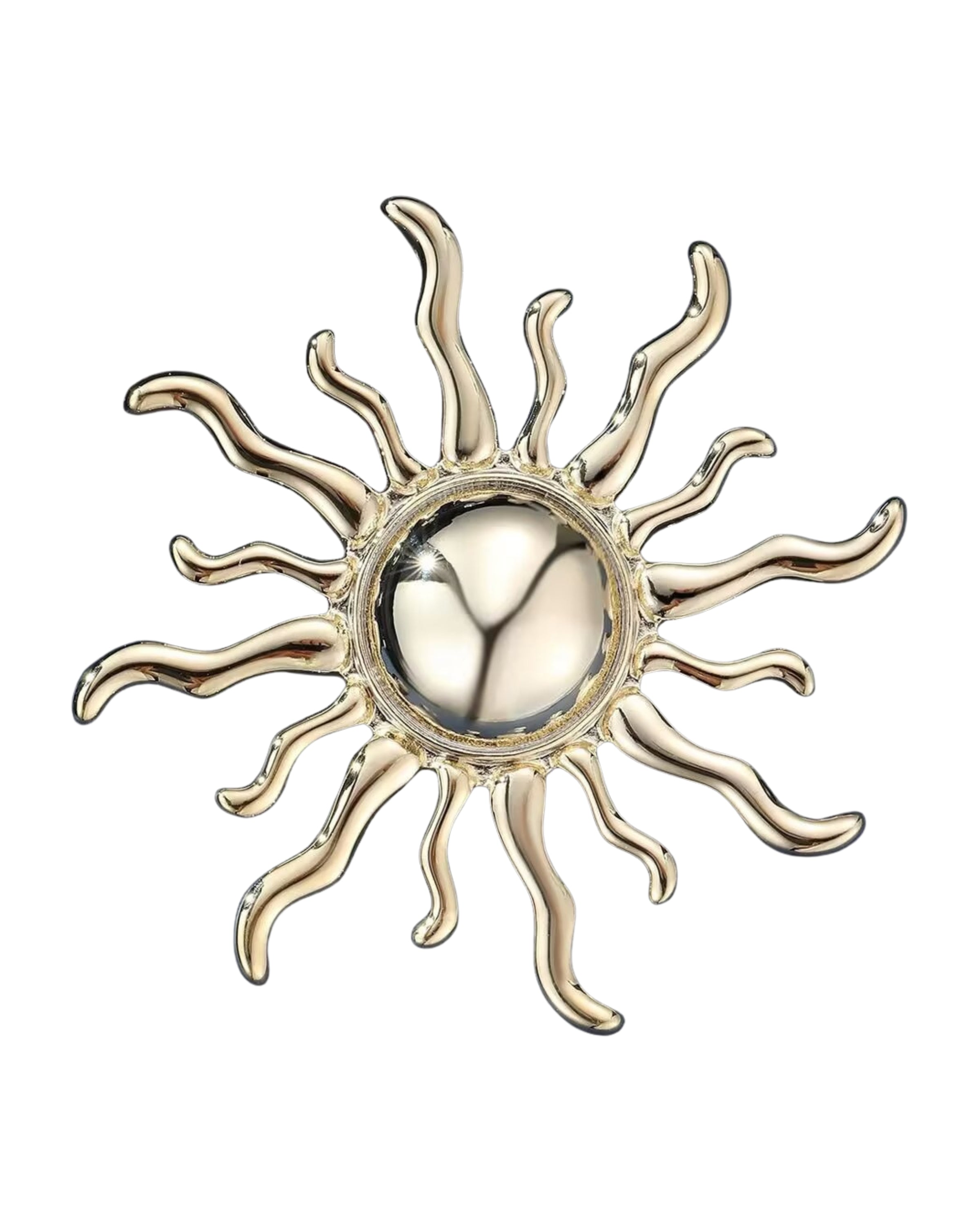 Brosche "strahlende Sonne"