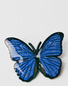 Butterfly heavy metal" brooch, metal