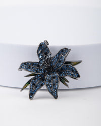 Daylily" brooch, brilliant