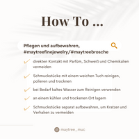 "Summer blossom" brooch, blue with rhinestones and a decorative pearl