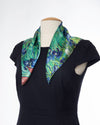Silk scarf Vincent Iris