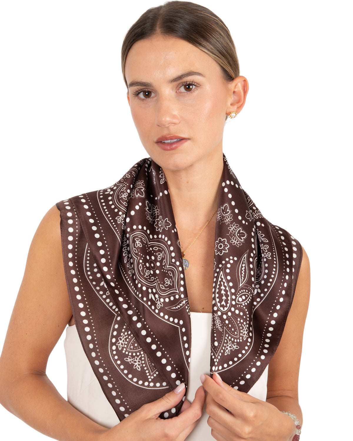 Seidentuch quadratisch 70x70, Bandana