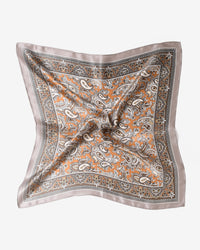 Paisley silk scarf