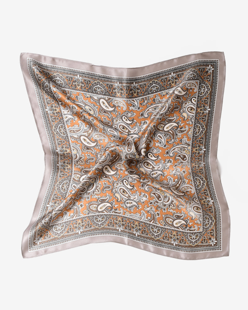 Paisley silk scarf
