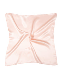 Seidentuch quadratisch einfarbig 53x53 rosa