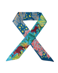 Bandeau schmal beidseitig, Garten Eden  5 x 88 cm