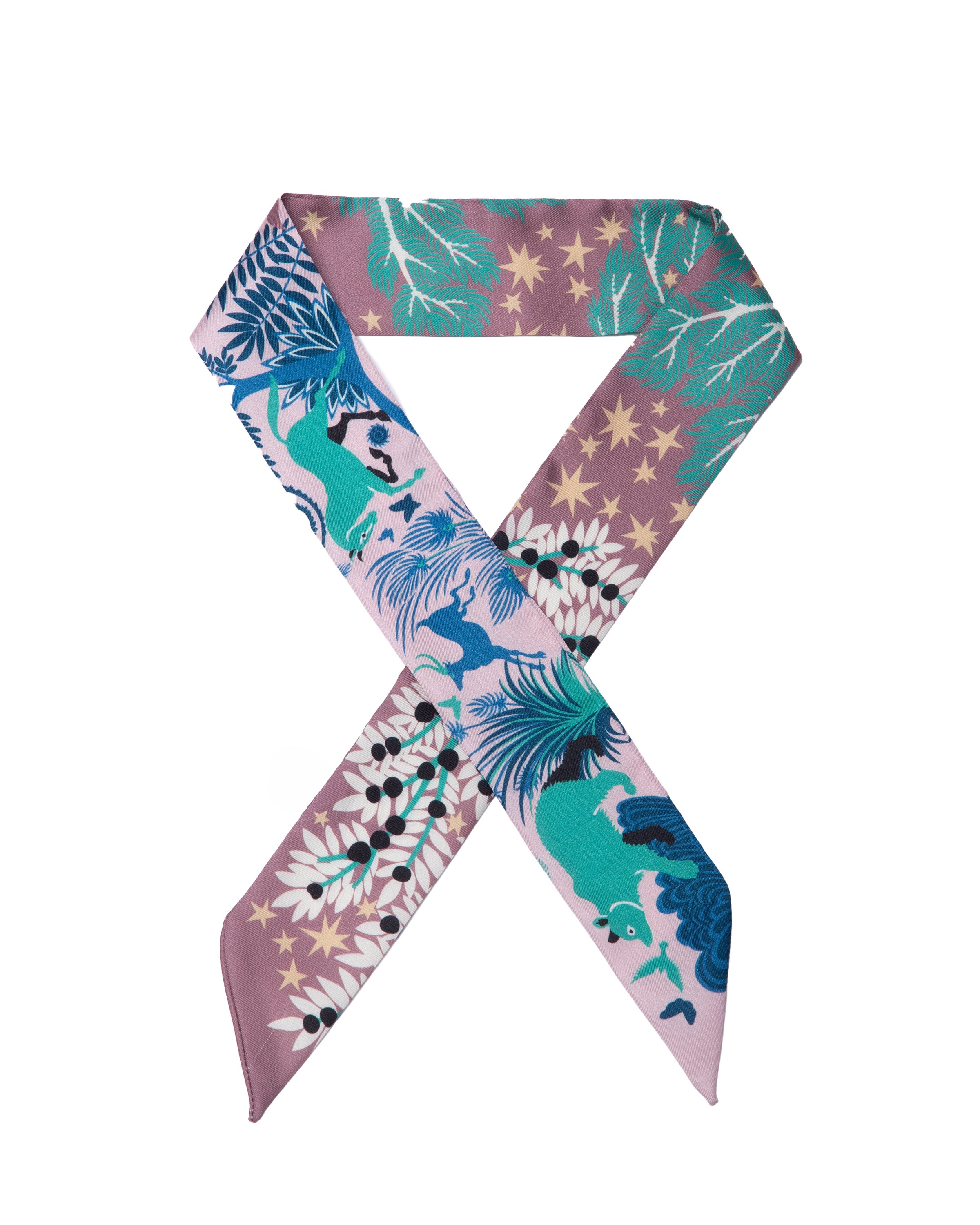 Bandeau schmal beidseitig, Garten Eden  5 x 88 cm