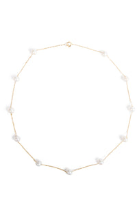 Kette vergoldet 18K mit Perlen von MayTree