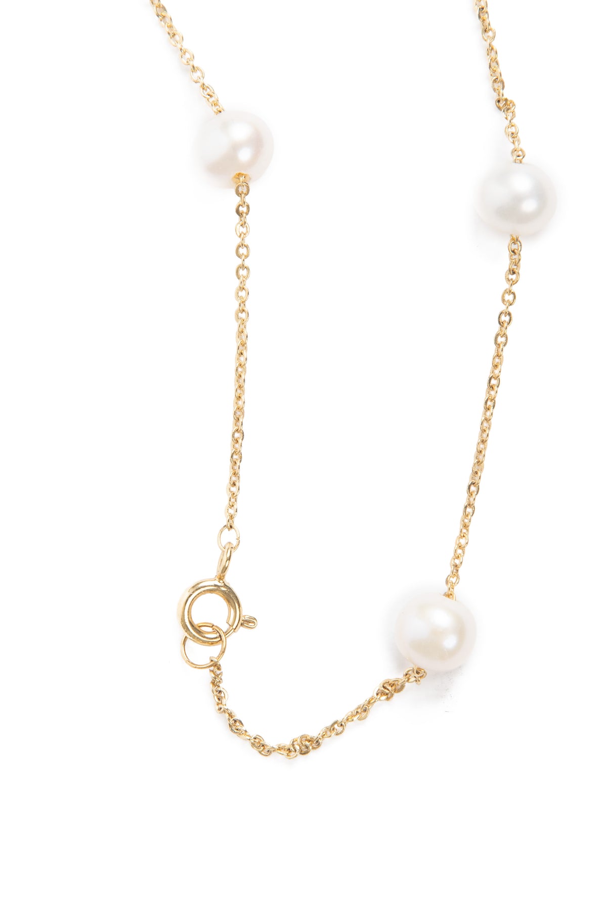 Kette vergoldet 18K mit Perlen von MayTree