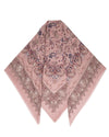 Large fashion scarf Cashmere Feeling 130x130cm Paisley