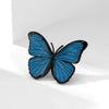 Butterfly heavy metal" brooch, metal