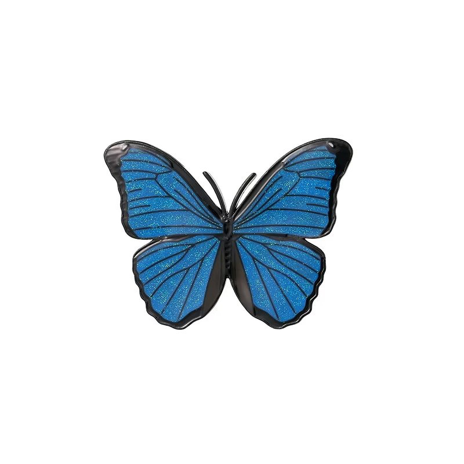 Butterfly heavy metal" brooch, metal