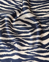 Seidentuch quadratisch Zebra 53x53 cm , Nickituch, Bandana-Schal