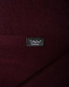Cashmere scarf plain plum