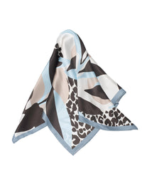 Seidentuch Premium Lorbeer blau
