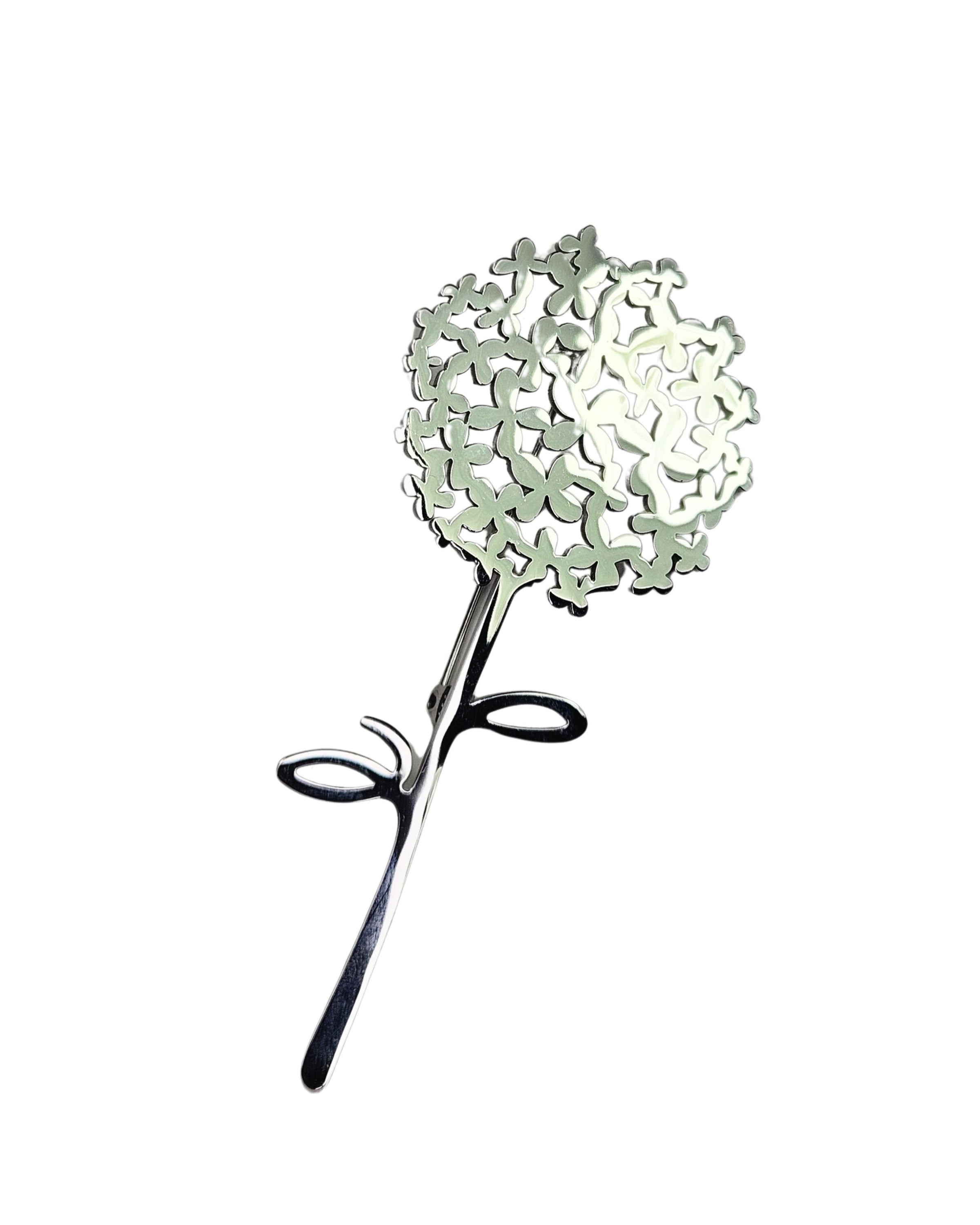 Maytree brooch "Blossom shine" made of stainless steel