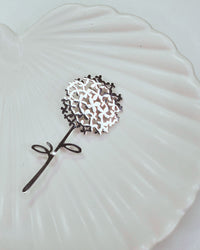 Maytree brooch "Blossom shine" made of stainless steel