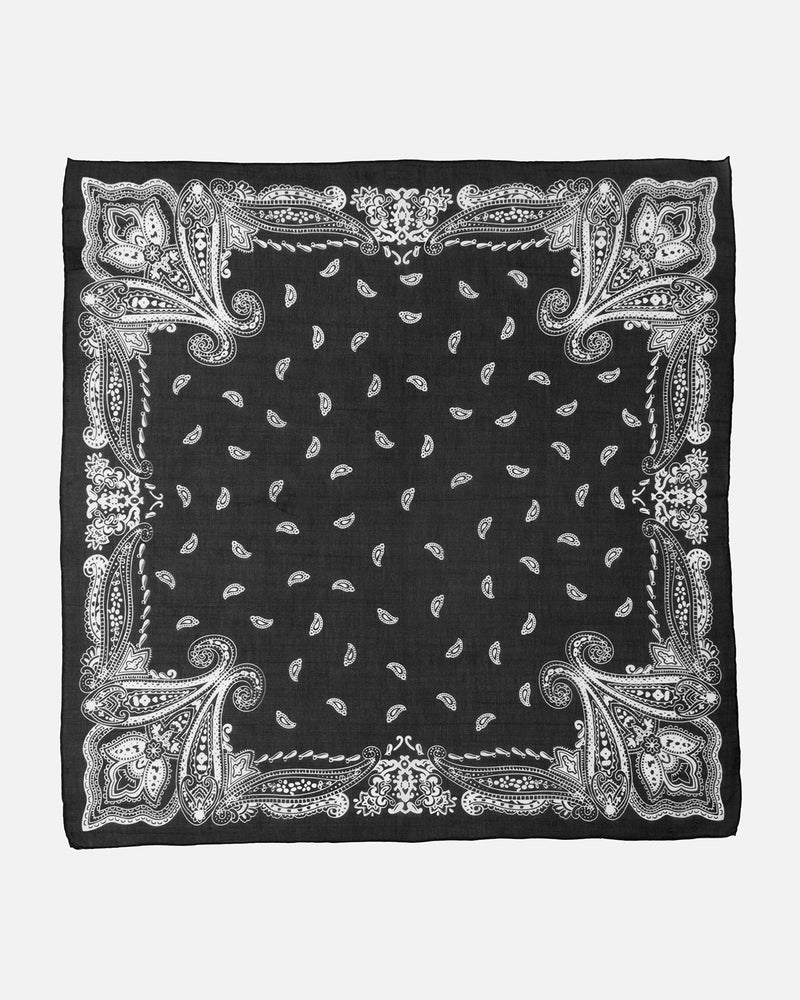 Silk scarf with cotton, bandana