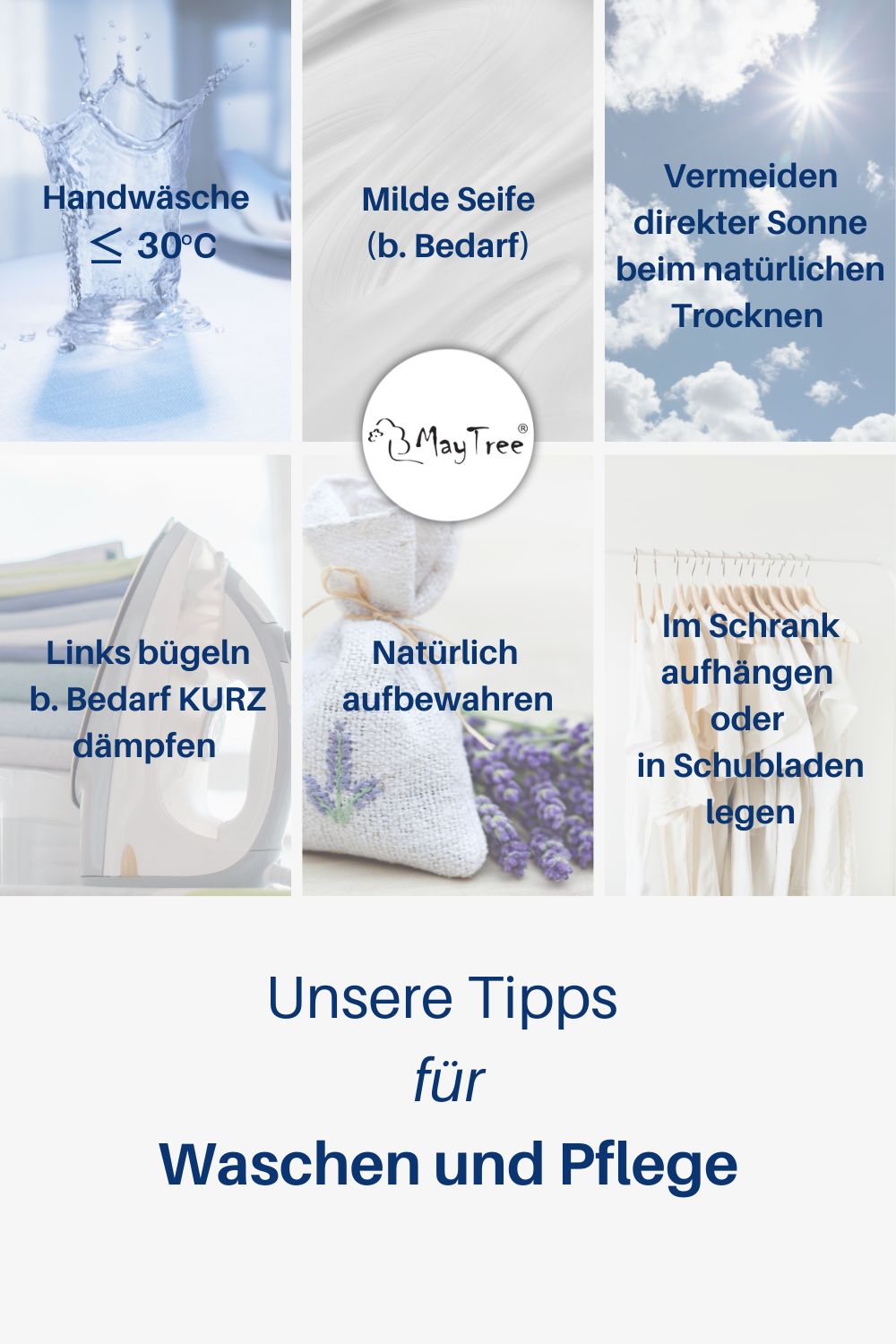 Seidentuch quadratisch Vincent 65x65 Mandelblüte