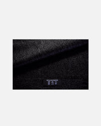 Echarpe 100% cachemire, 180 x 30, tissée, uni gris anthracite