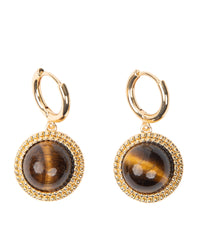 Boucles d'oreilles œil de bœuf