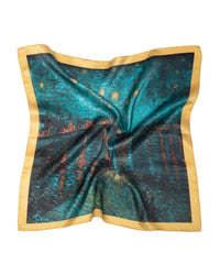 Seidentuch quadratisch Vincent 53x53 Starry night