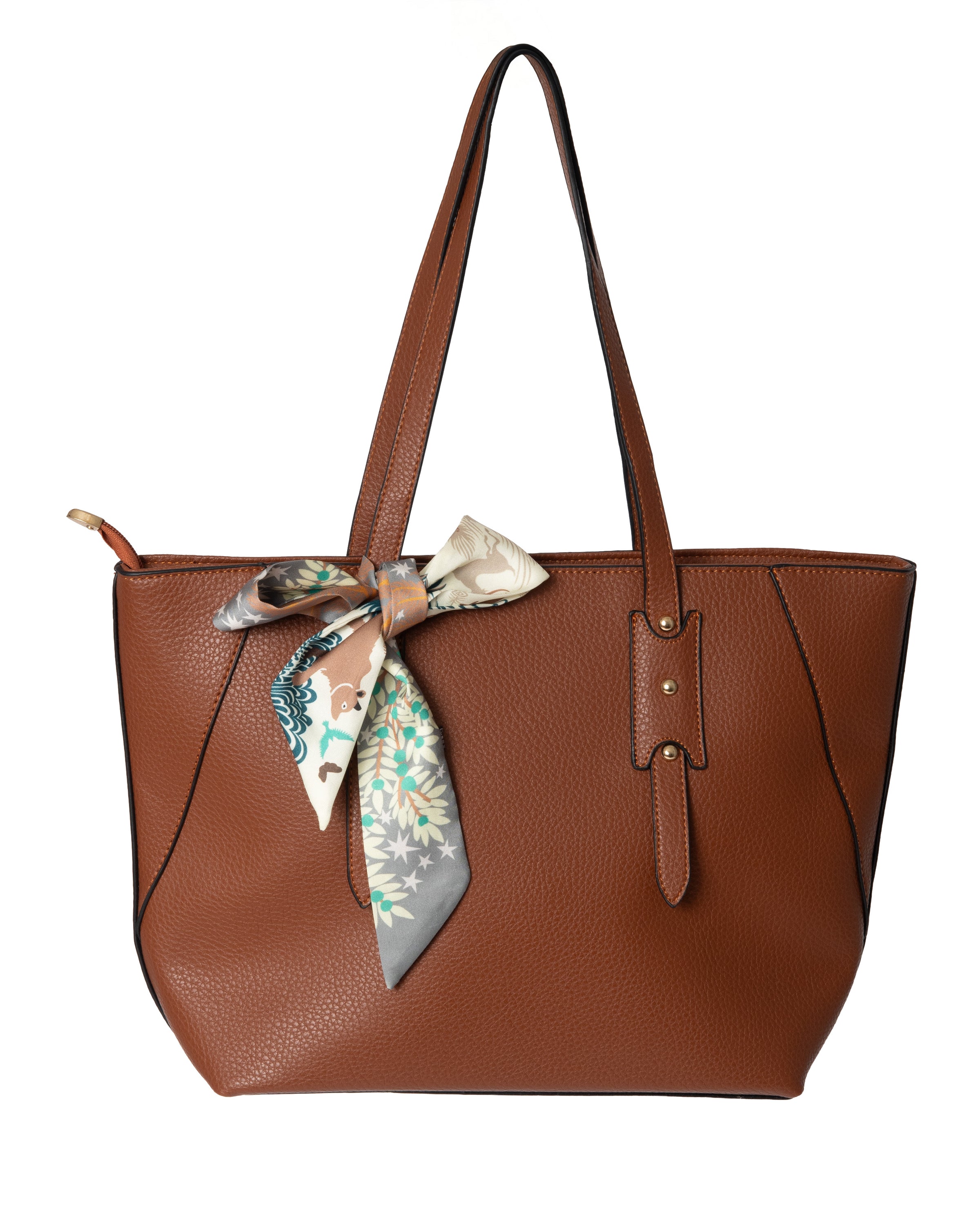 Bandeau schmal beidseitig, Garten Eden  5 x 88 cm taupe