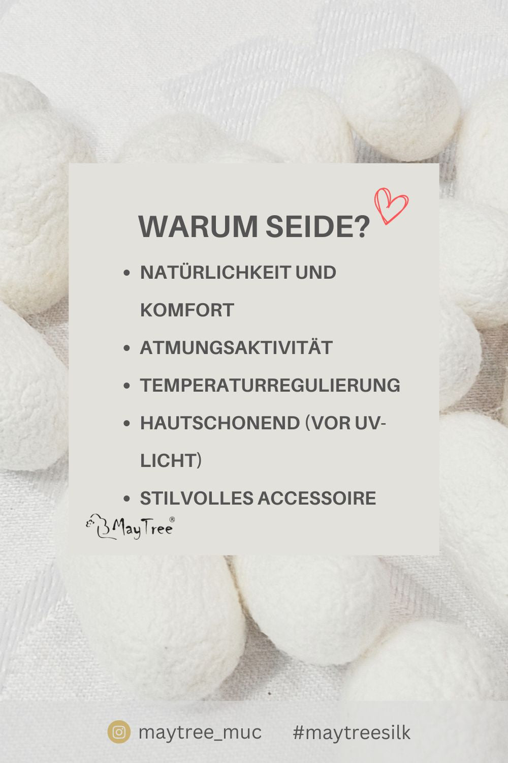 Seidenschal Physalis pink 55 x 175 cm