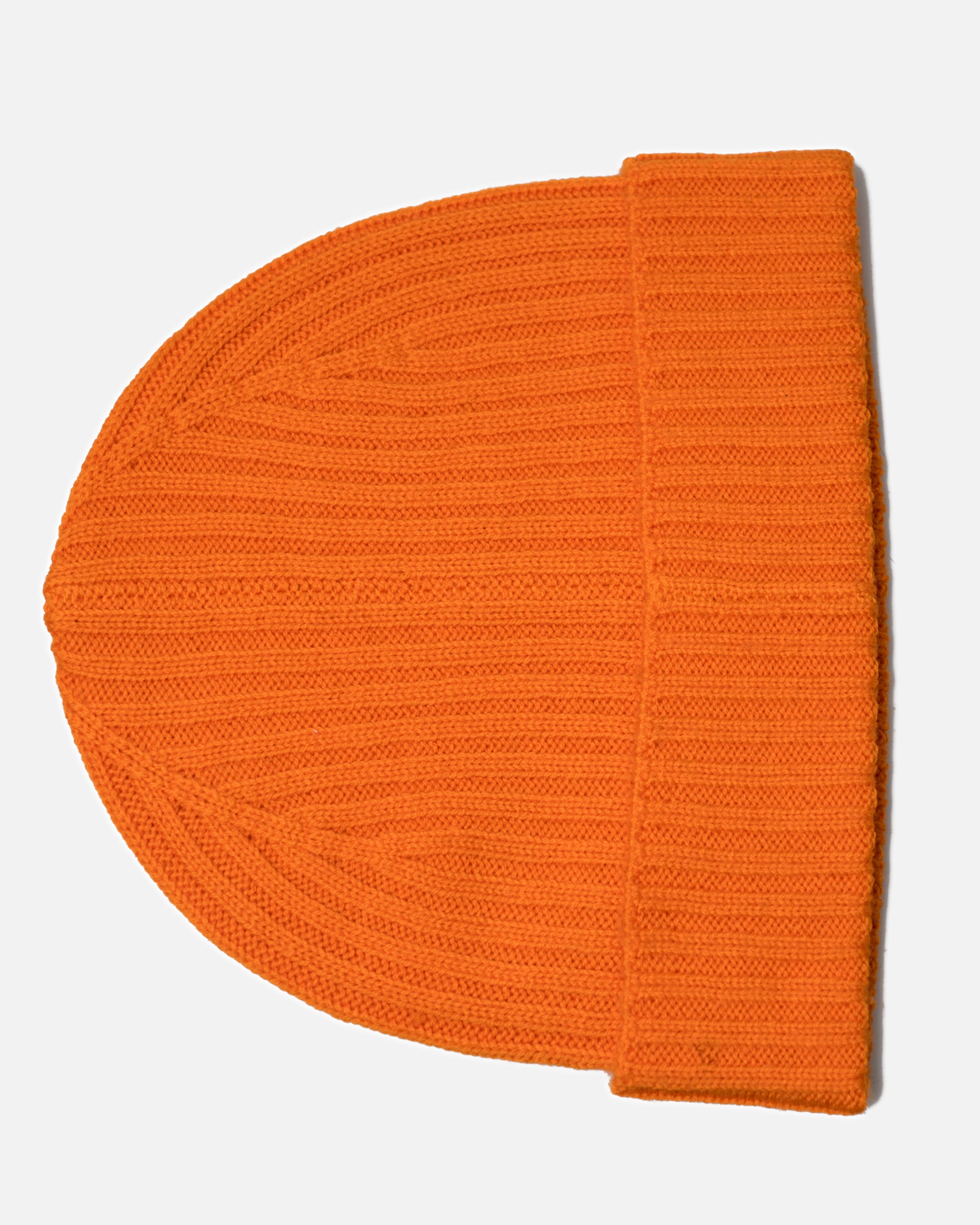 Strickmütze aus 100% Merino, Damen und Herren (Orange)